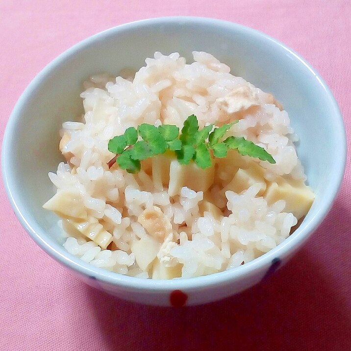 炊飯器で簡単筍ご飯